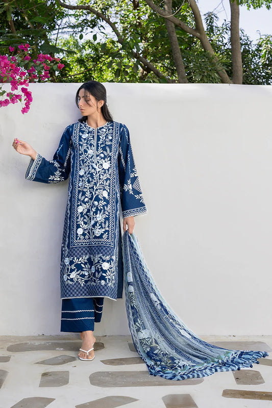 Mina (A) | Unstitched Lawn '26 | Sania Maskatiya