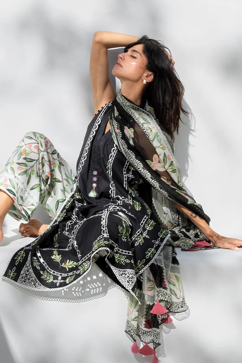 Seya (A) | Unstitched Lawn '26 | Sania Maskatiya