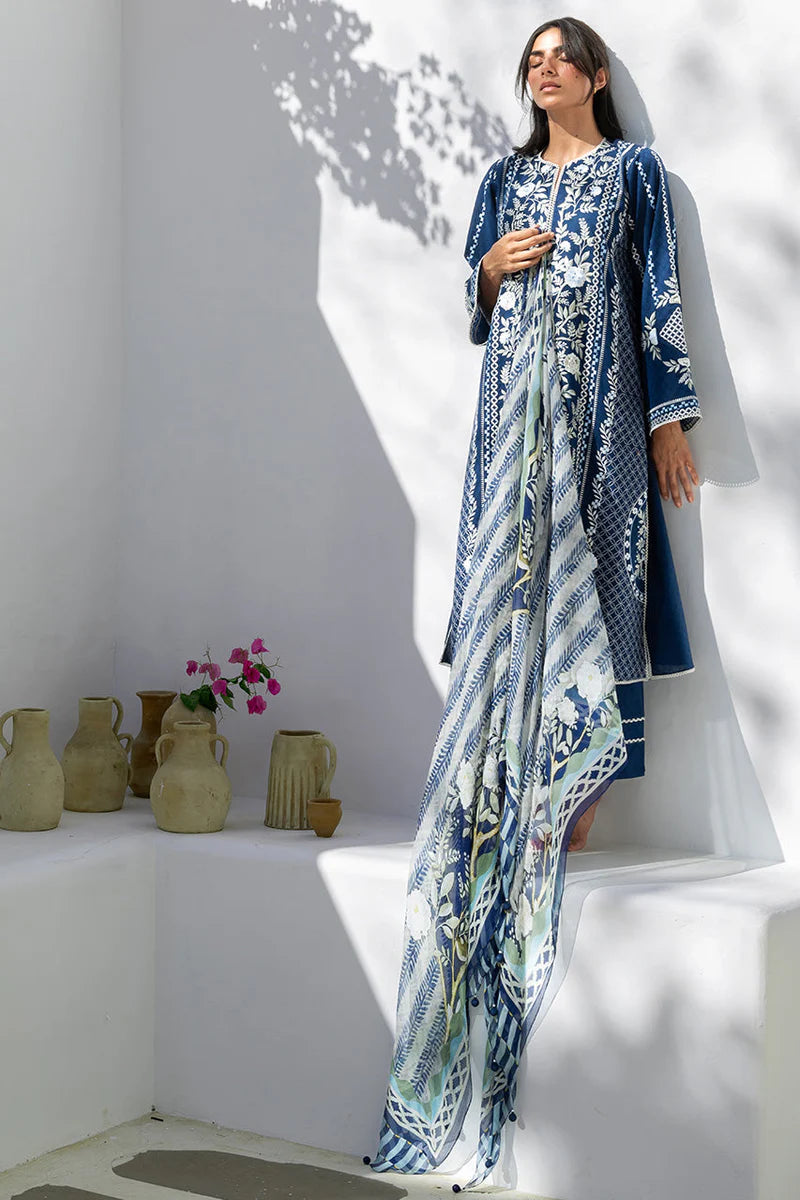 Mina (A) | Unstitched Lawn '26 | Sania Maskatiya (RTS)