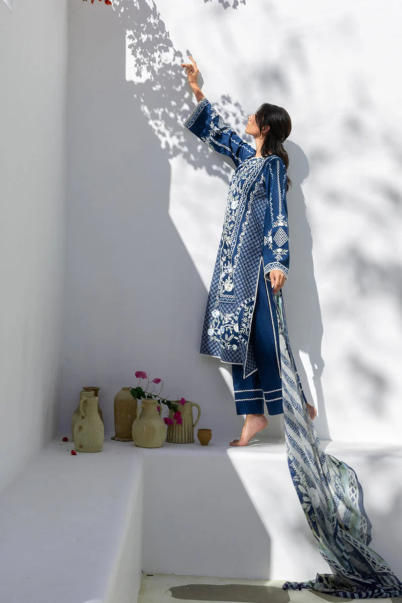 Mina (A) | Unstitched Lawn '26 | Sania Maskatiya (RTS)