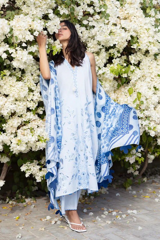 Reva (B) | Unstitched Lawn '26 | Sania Maskatiya