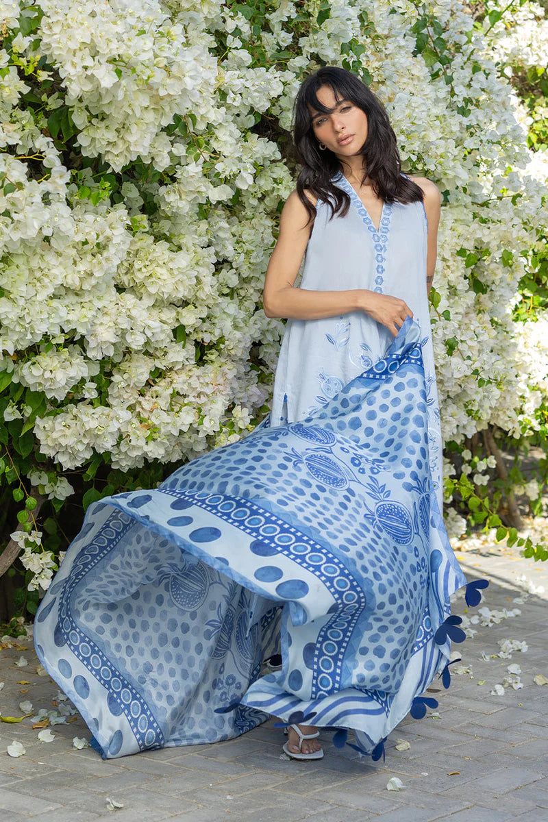 Reva (B) | Unstitched Lawn '26 | Sania Maskatiya