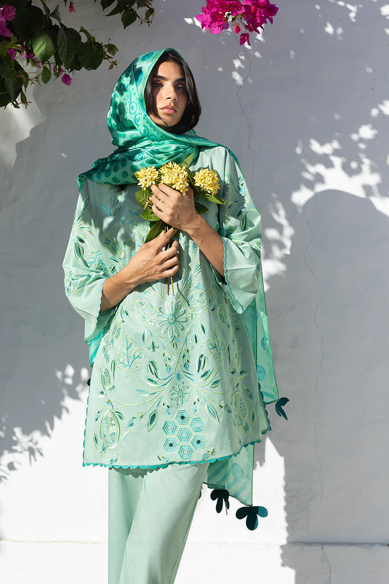 Reva (A) | Unstitched Lawn '26 | Sania Maskatiya