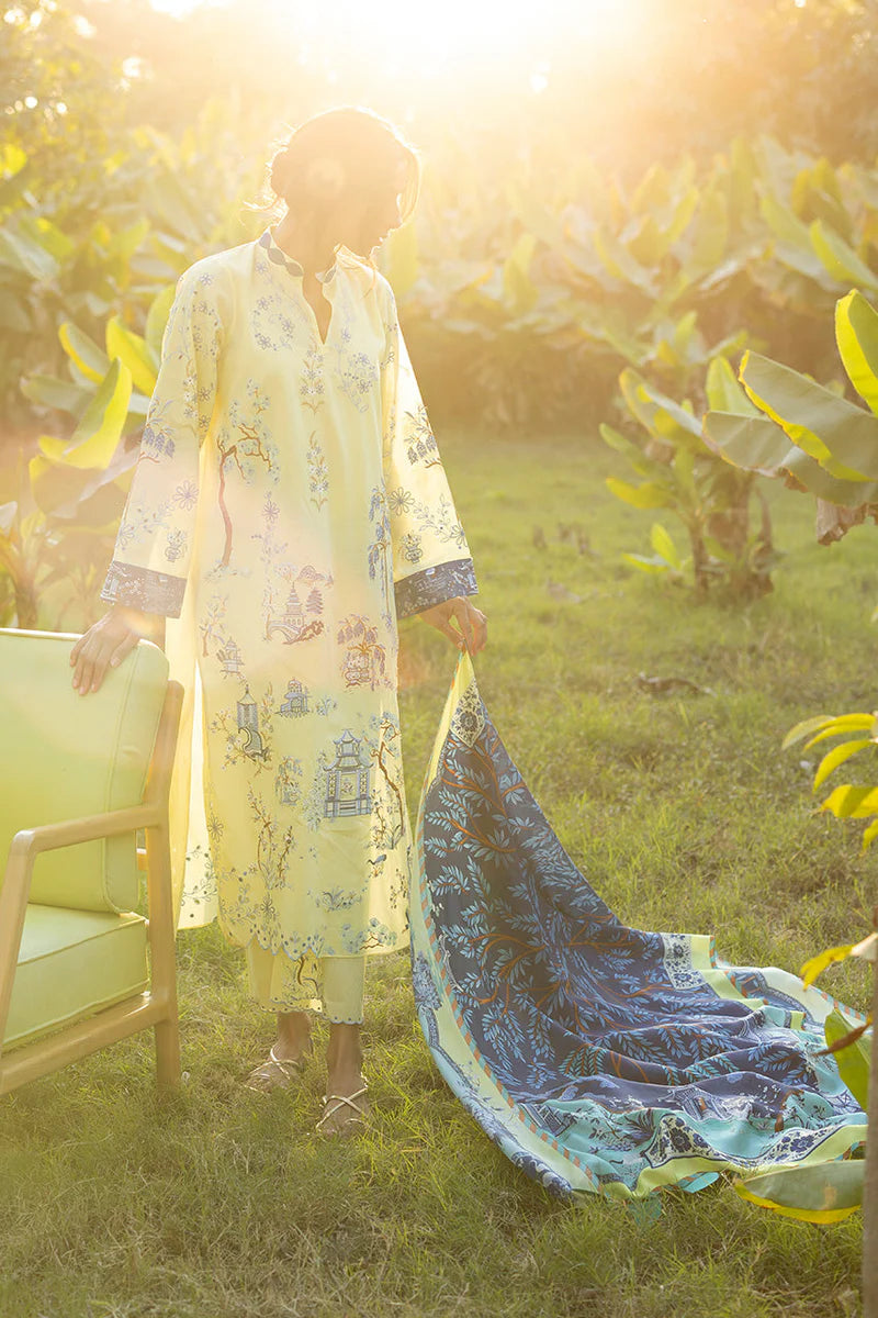 Cala (B) | Unstitched Lawn '26 | Sania Maskatiya(RTS)