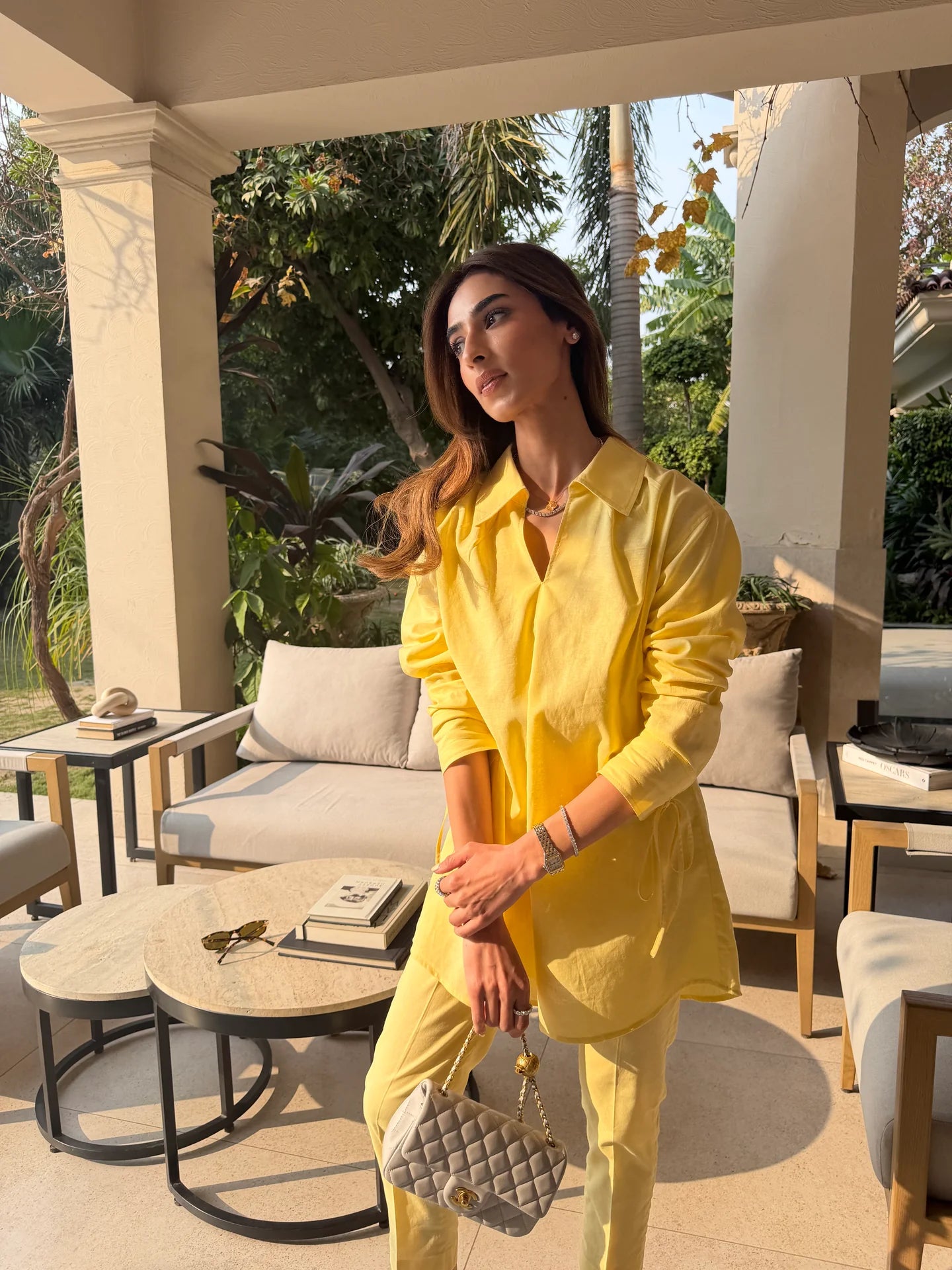 Yellow Bow Set | Sak Atelier