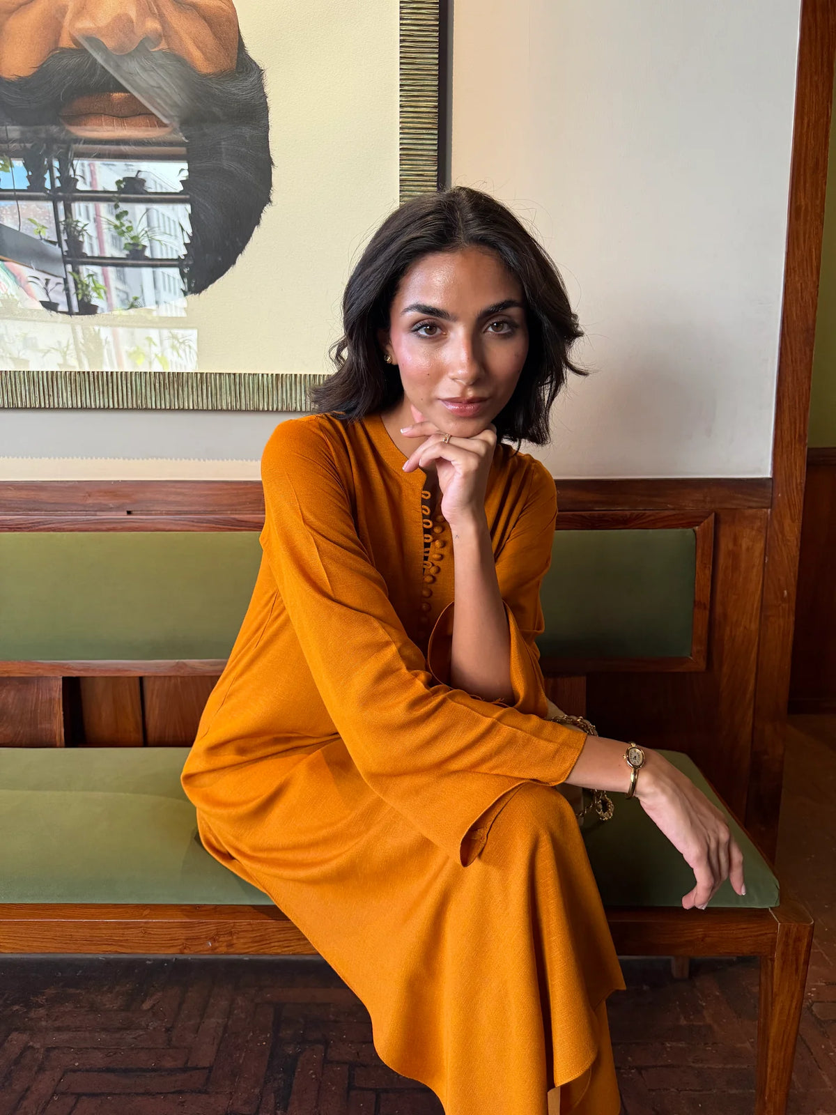 SPICED ORANGE ELLIE SET | NEW IN | Sak Atelier