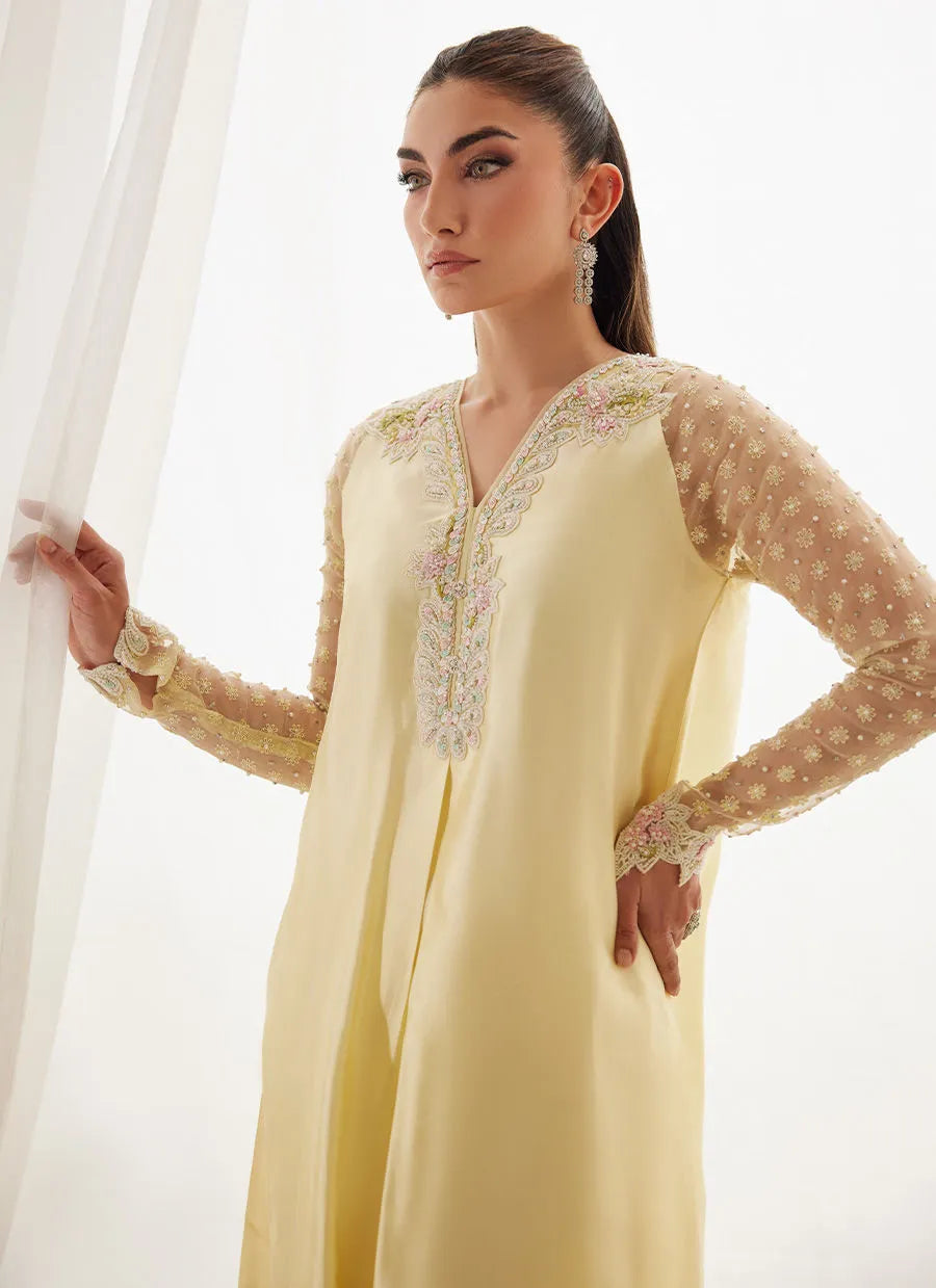 Inez Lemon Ombre Shirt | LUXE PRET' 25 | FARAH TALIB AZIZ
