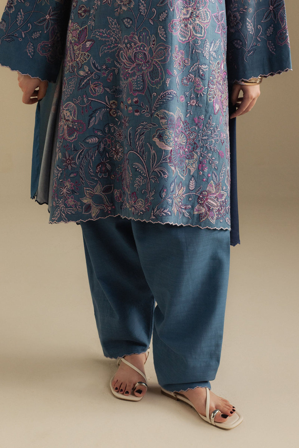 MIST-2A | Coco Winter Unstitched’25 | Zara Shahjahan