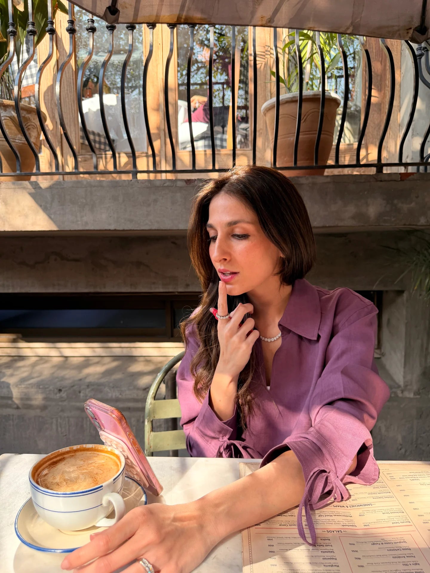 Purple Bow Set | Sak Atelier