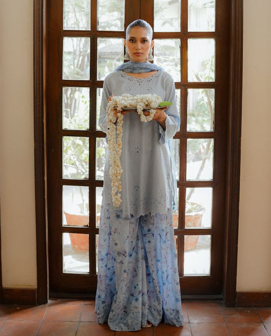 Ice Blue Dhaka  | The Affordable Designer