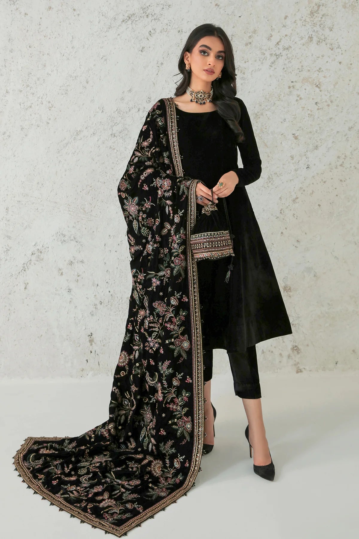 SOLID VELVET SUIT PR-701 | Baroque