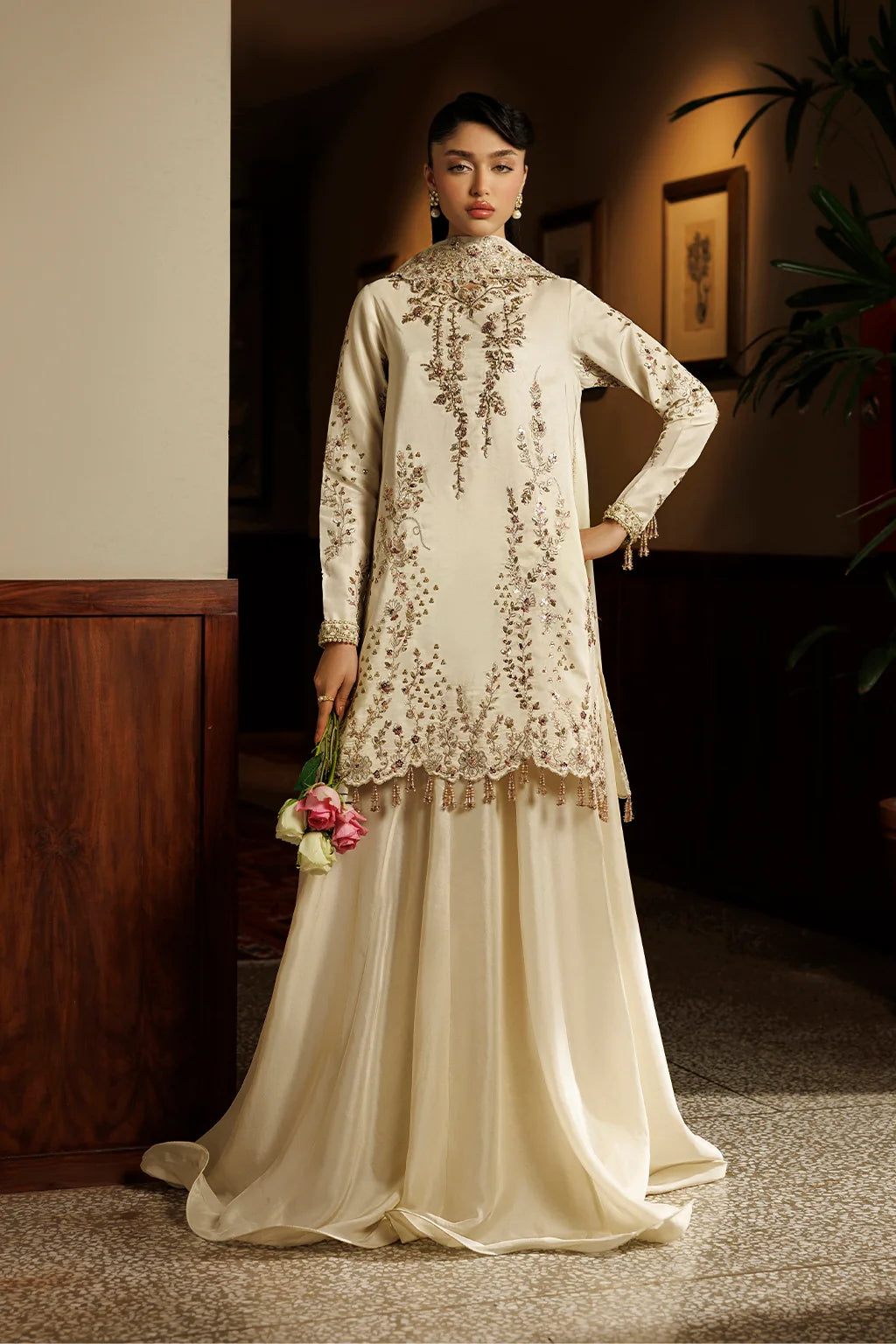 UE-720 Embroidered Ramen Silk | Festive Formals ‘26 | Iznik