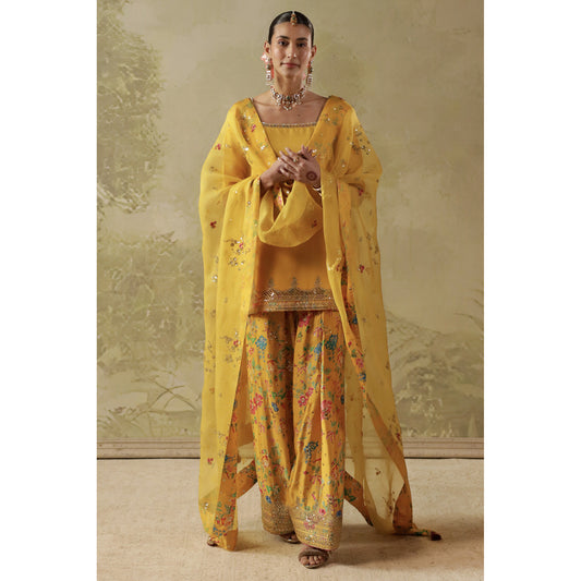 PRINTED YELLOW OUTFIT | DYOT | Sheesham‘26