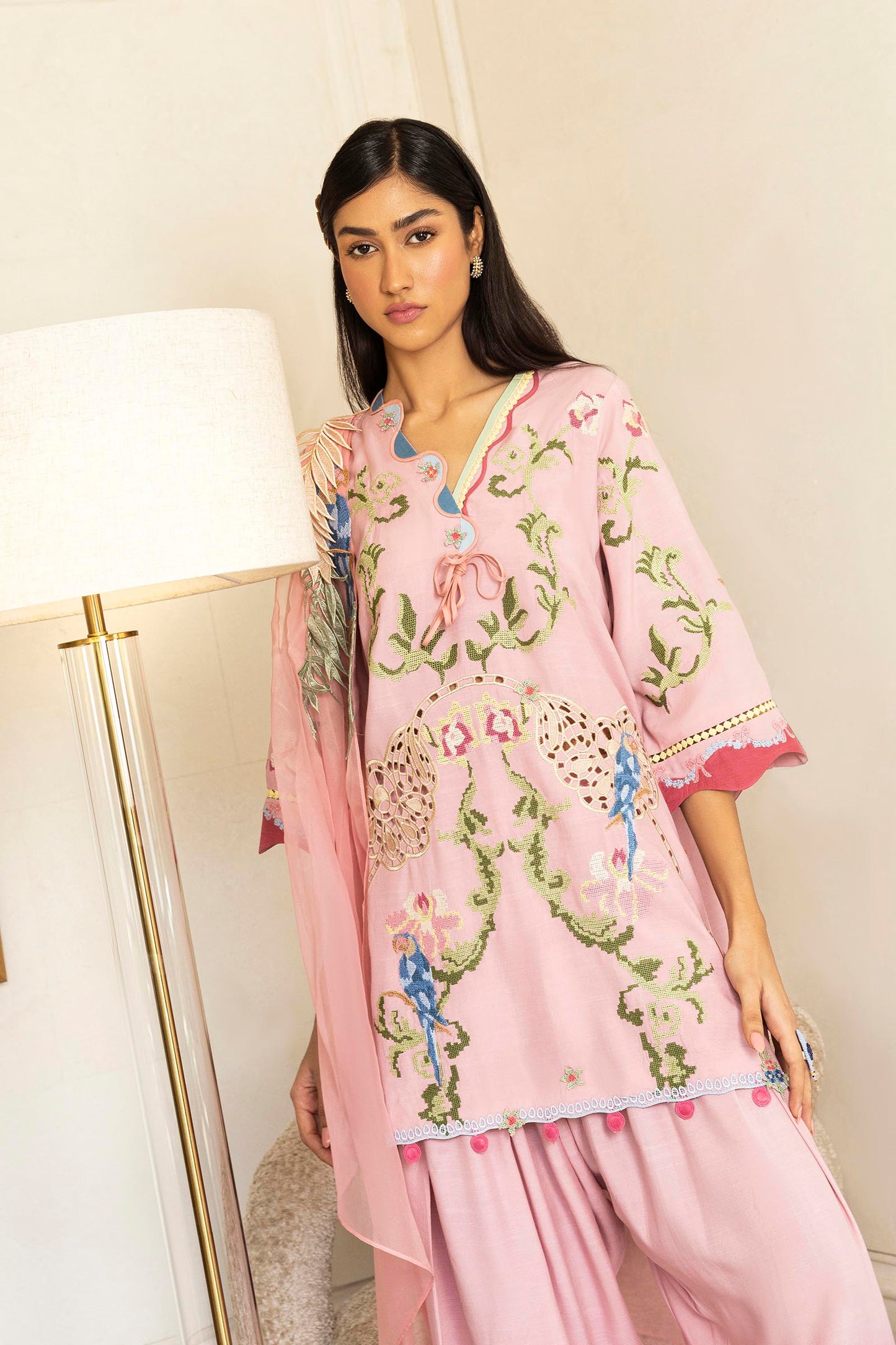 SS26SM047P2T | Safi & Me | SANA SAFINAZ (RTS)