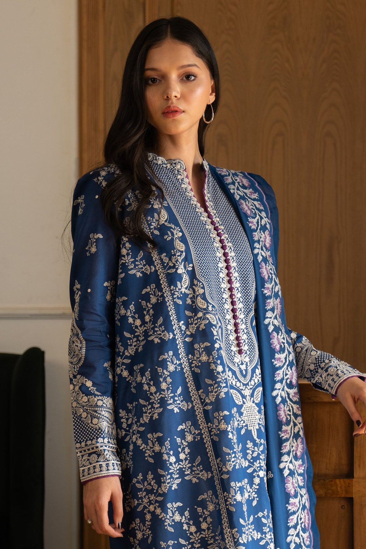 Mei-8B | Zara Shahjahan Satori Unstitched Luxury Lawn’25