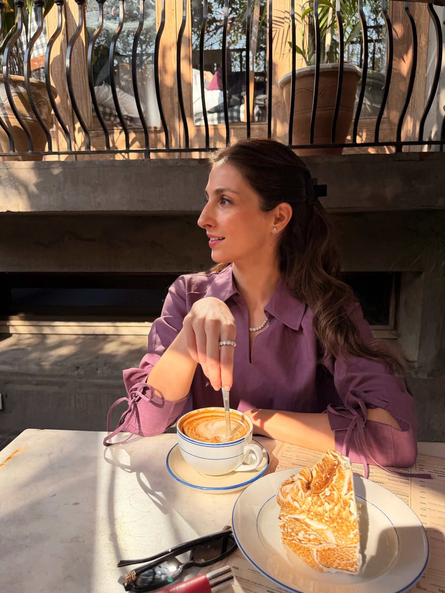 Purple Bow Set | Sak Atelier