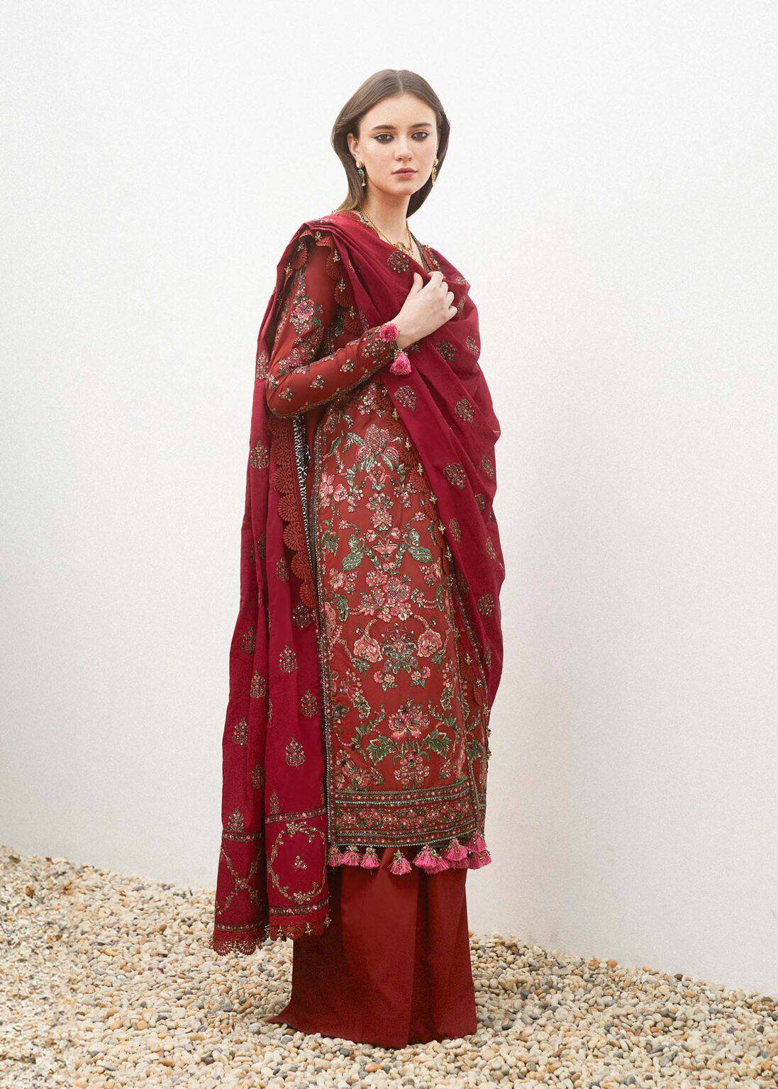 Hussain Rehar Luxury Lawn 2024 | RUHI