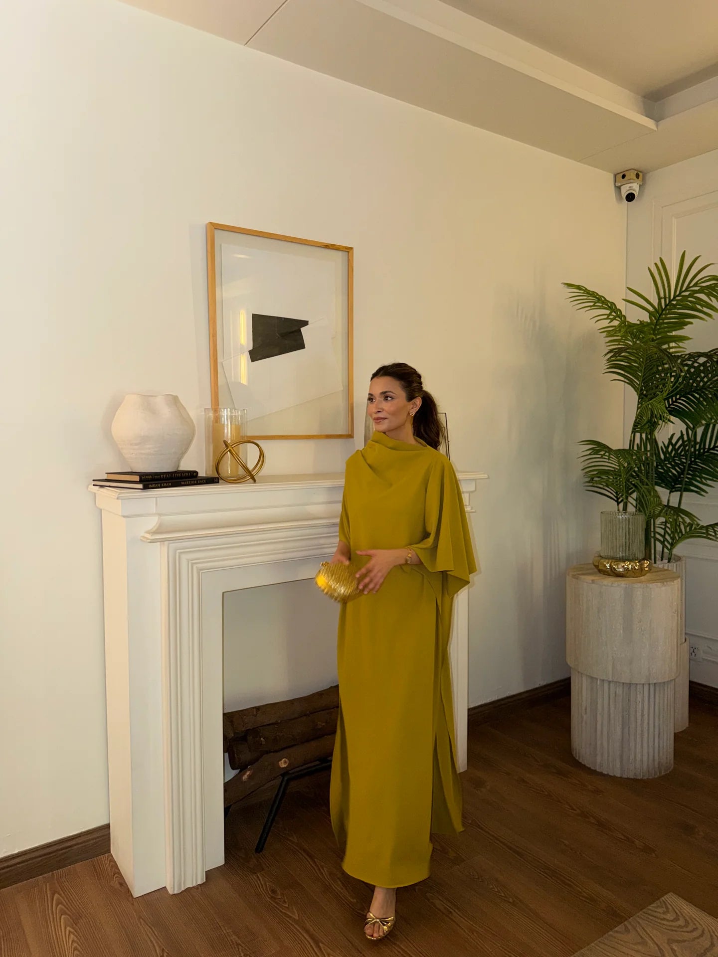 CHARTREUSE KENDALL SET WITH SLEEVES | Sak Atelier