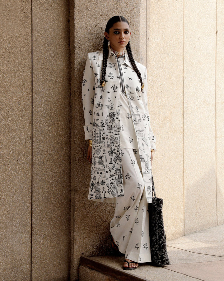 Aurora Trench Coat| Jugnu Lahore