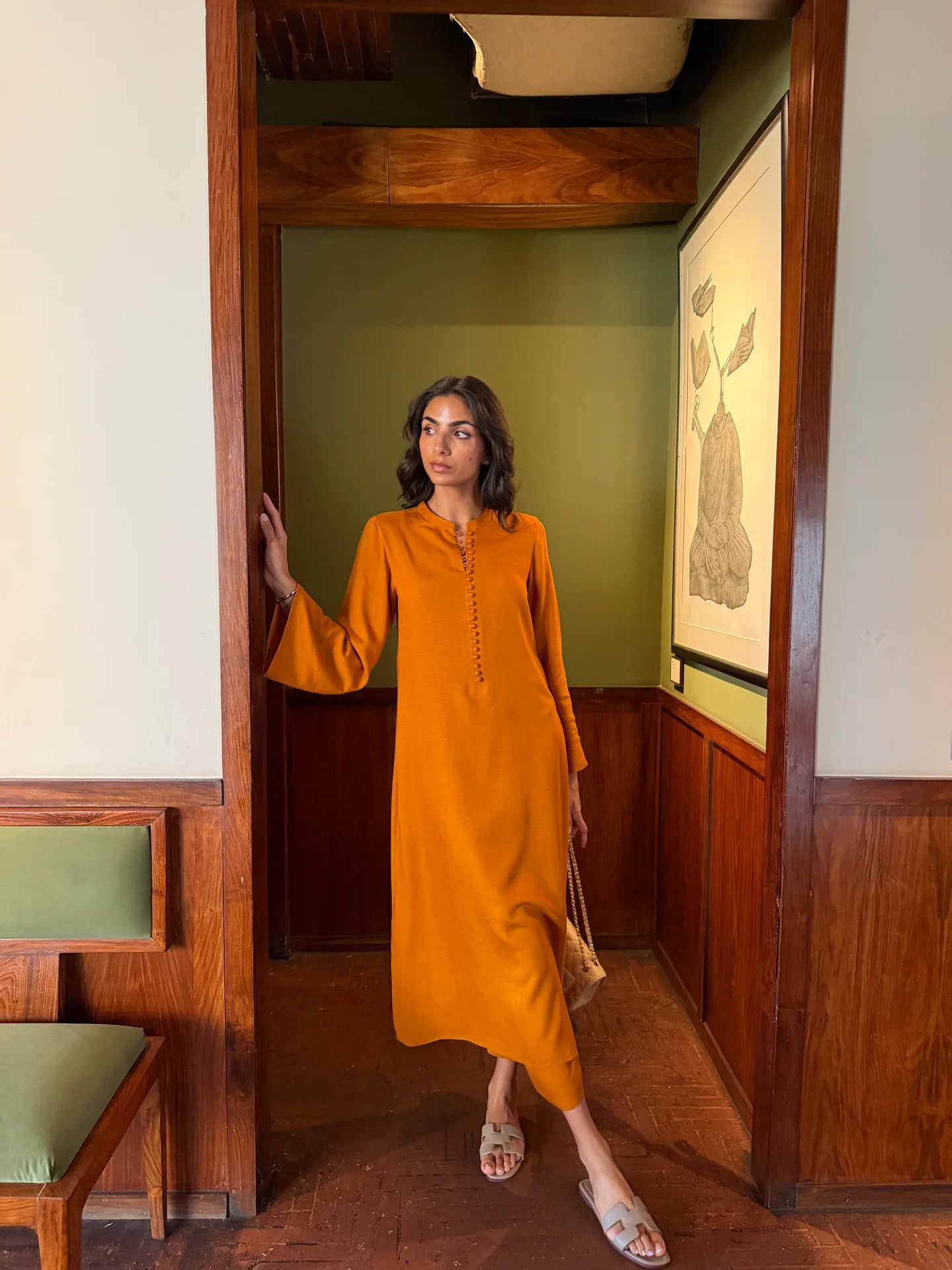 SPICED ORANGE ELLIE SET | NEW IN | Sak Atelier