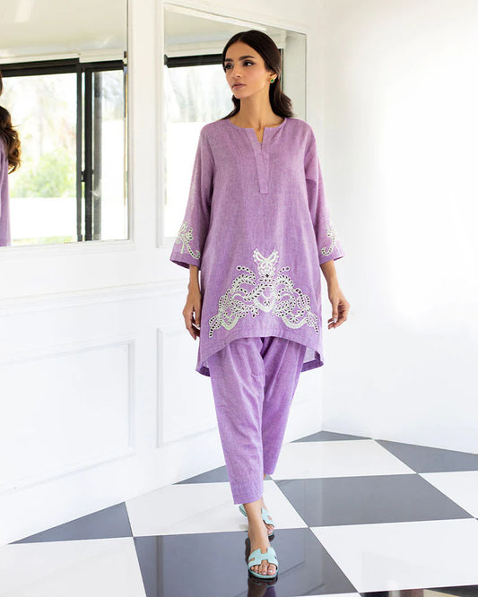 PURPLE & PASTEL CUTWORK | Nia Mia