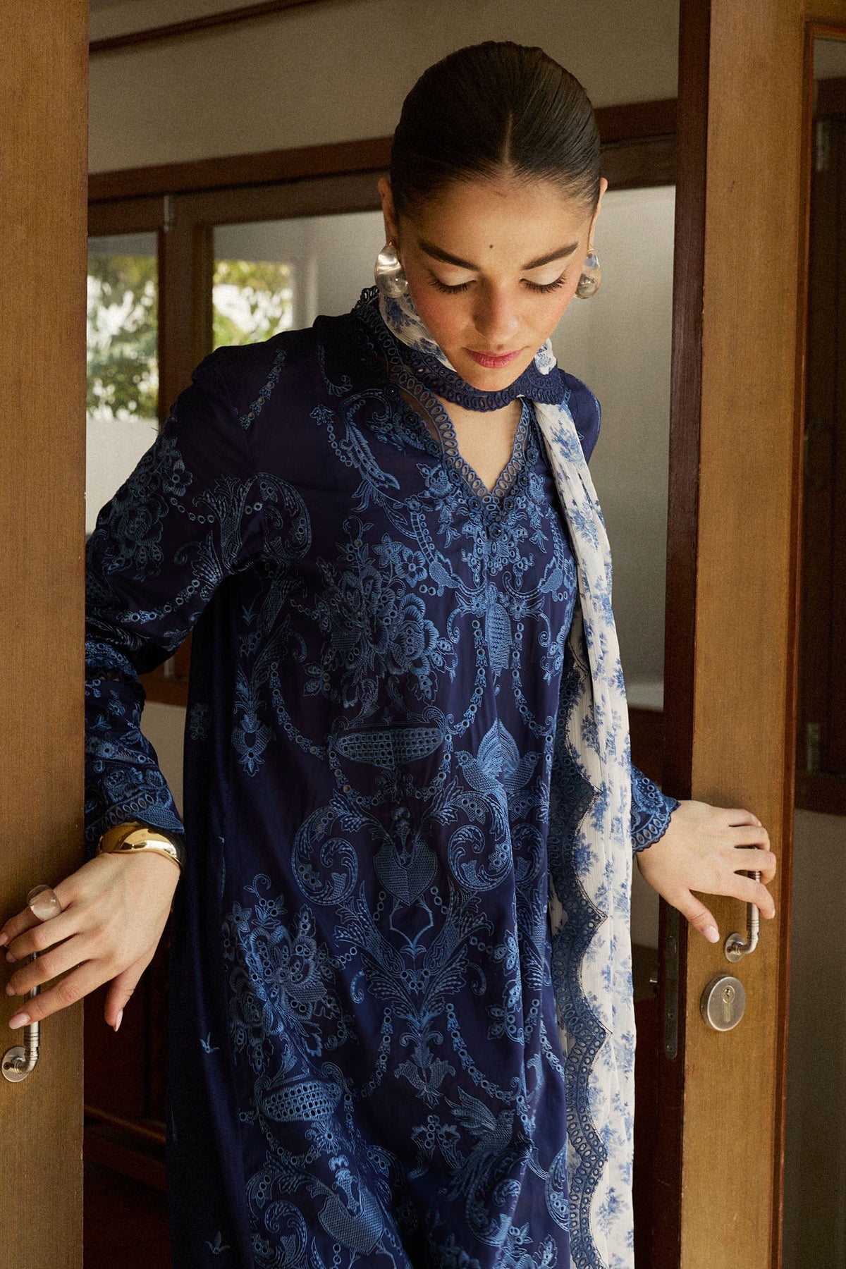 Sei-9B | Zara Shahjahan Satori Unstitched Luxury Lawn’25