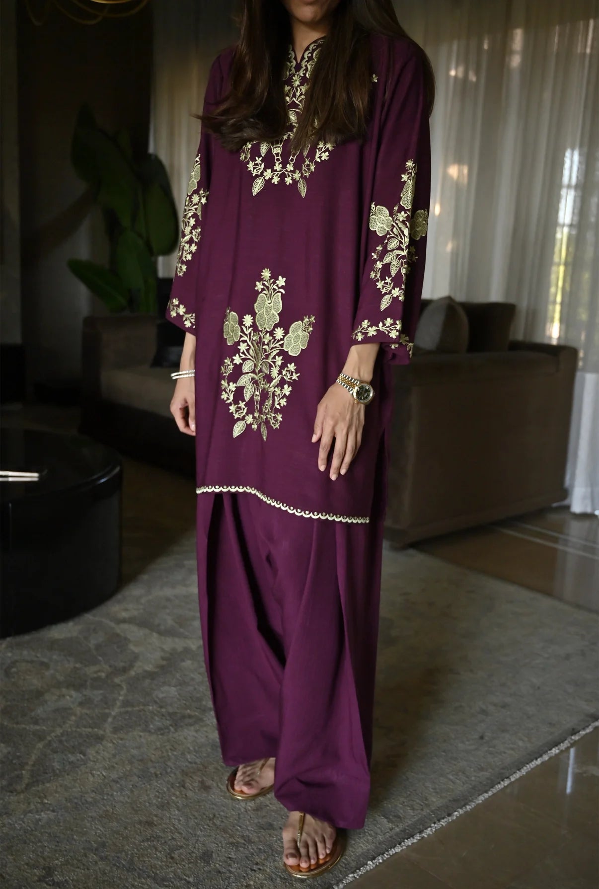 Burgundy Sia Set | LA PRET