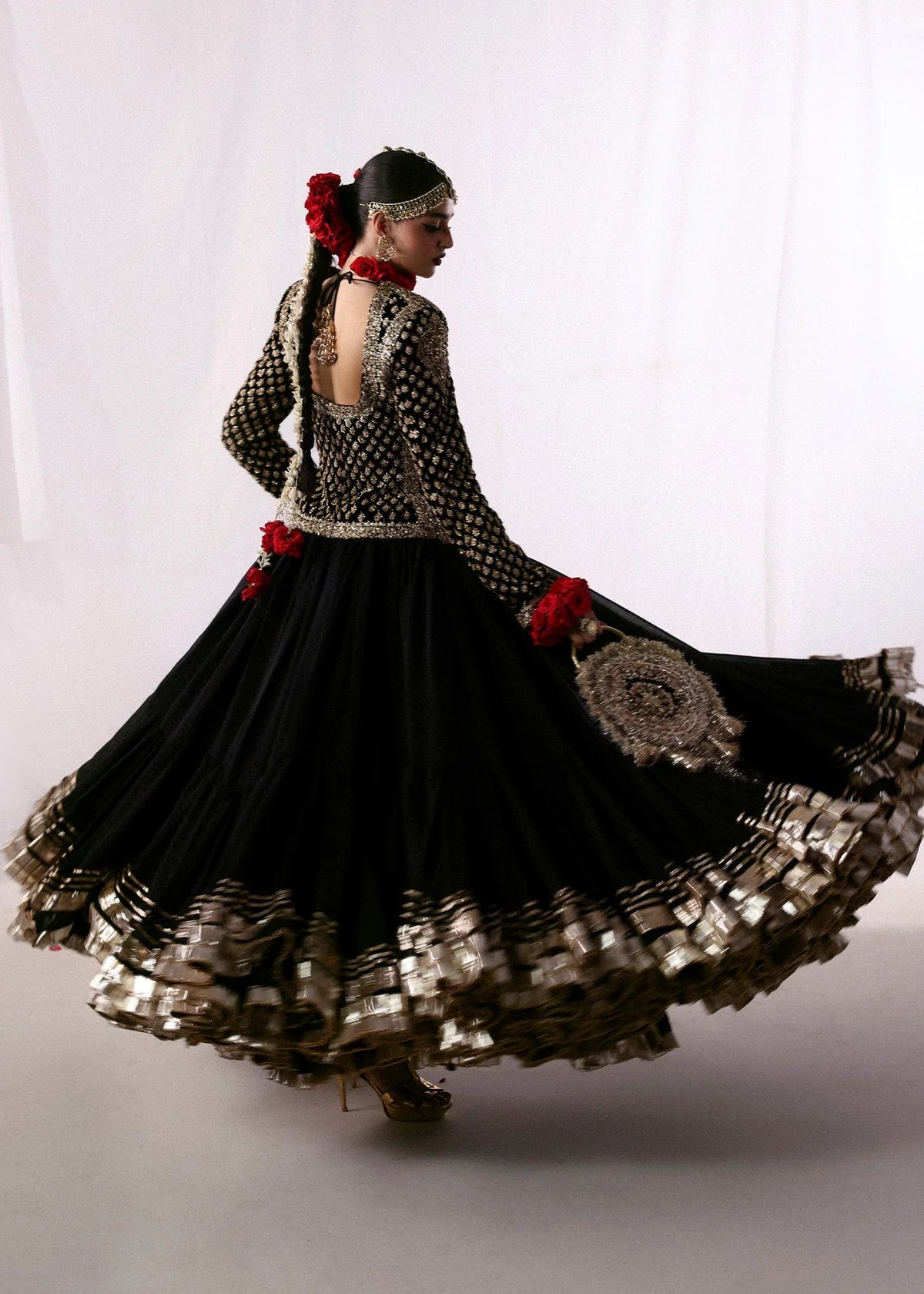 Siyah |  Nargis - Formal 26 | HUSSAIN REHAR