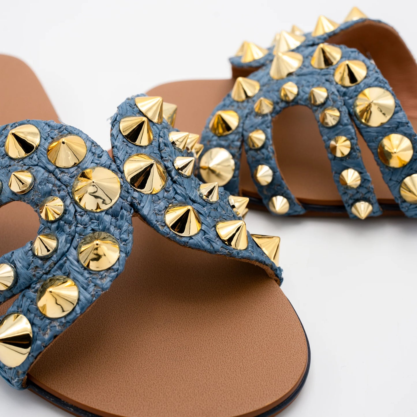Zee Studs 2.0- Blue | Miaasa | Footwear