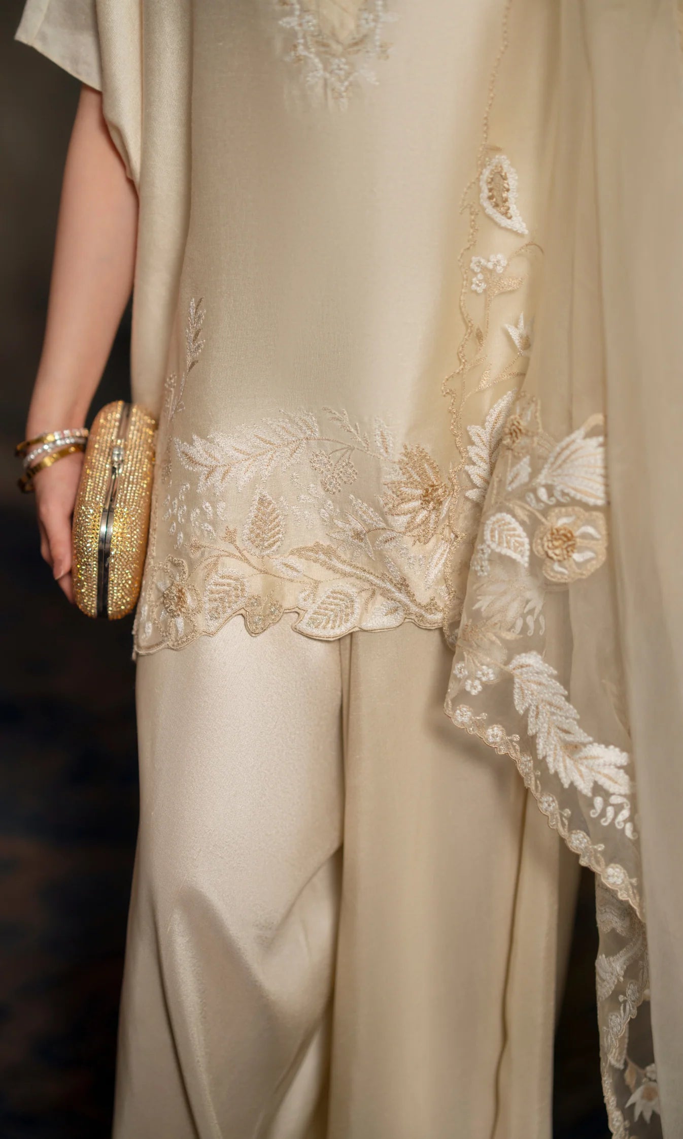 The Nissa Set with Dupatta | Fall Luxe' 25 | SEF