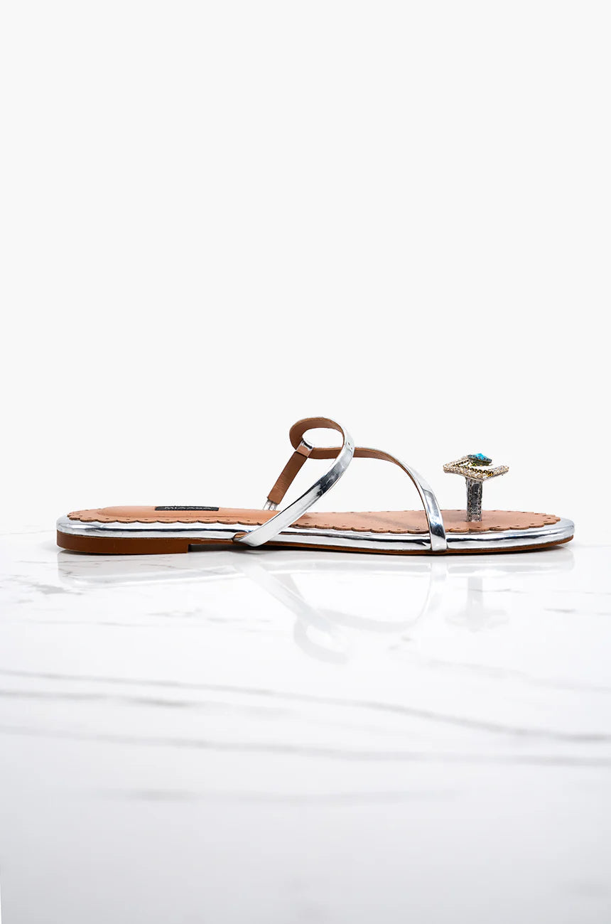 Skye - Silver | Zilal - The Ramadan Edit | Miaasa | Footwear