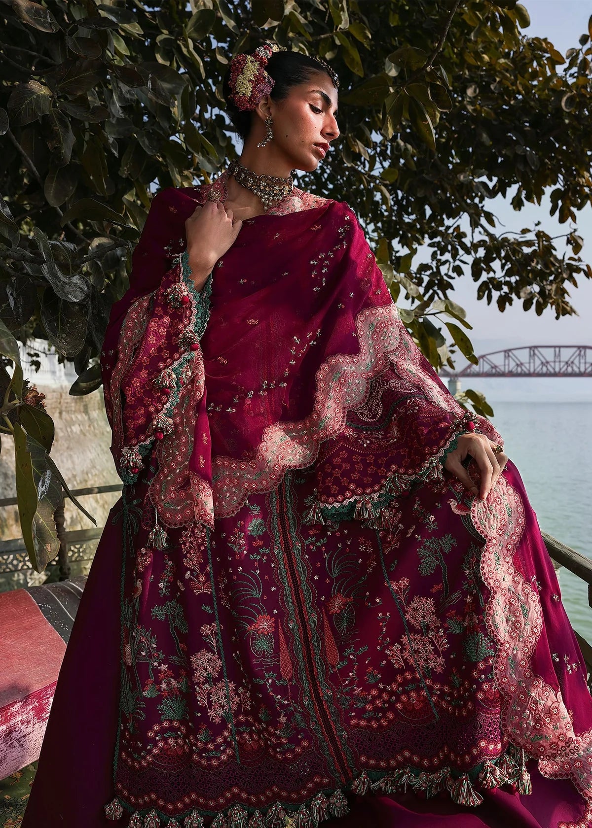 Anjas | Luxury Lawn Eid Edit '26 | HUSSAIN REHAR