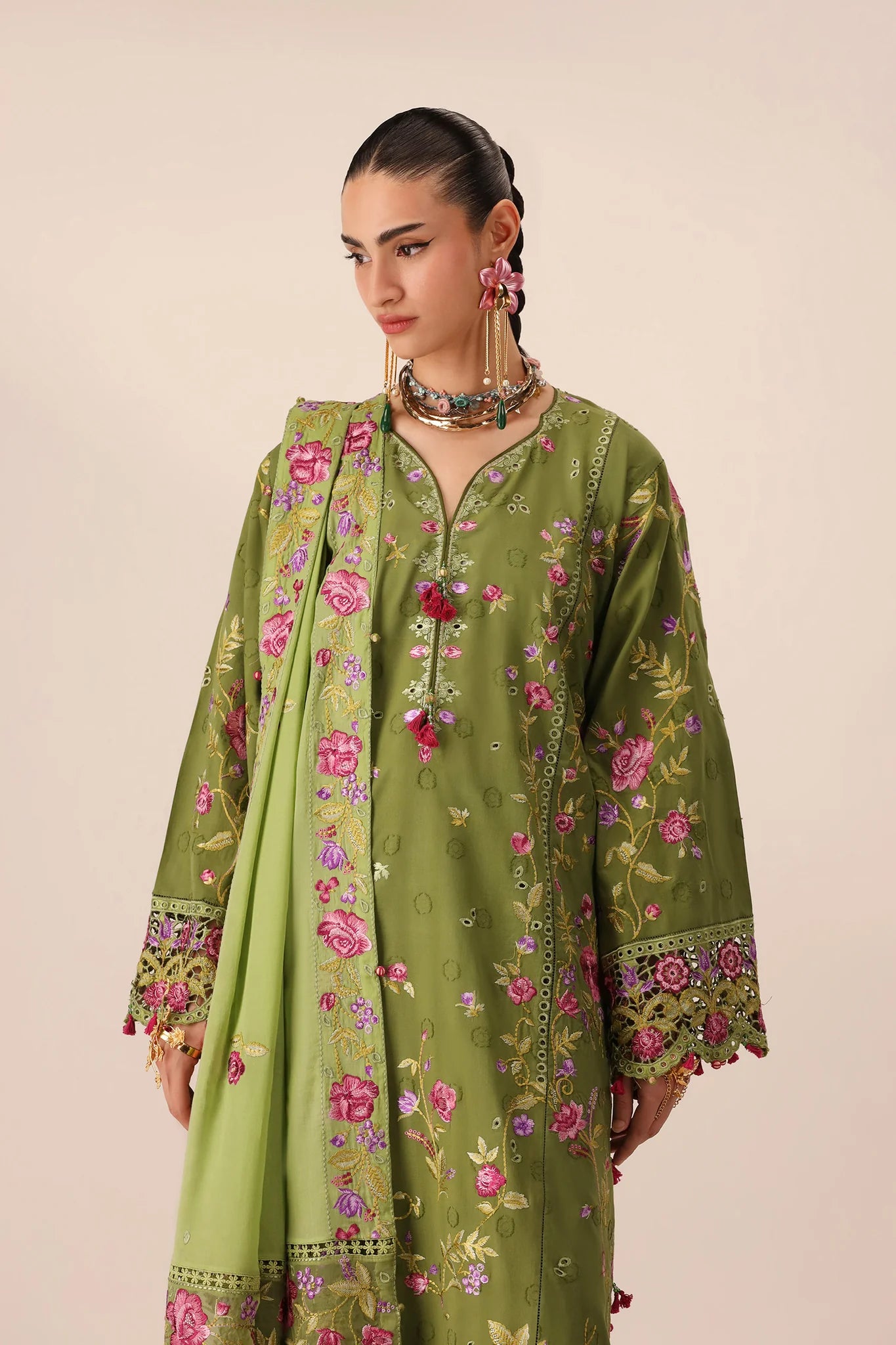 GULRAAZ (EL26-08 A ST) | STITCHED-ELAN LAWN'26 | ELAN