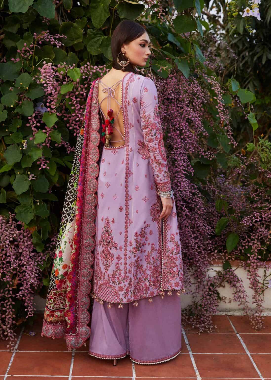 Hussain Rehar Luxury Lawn 2024 | AYZEL