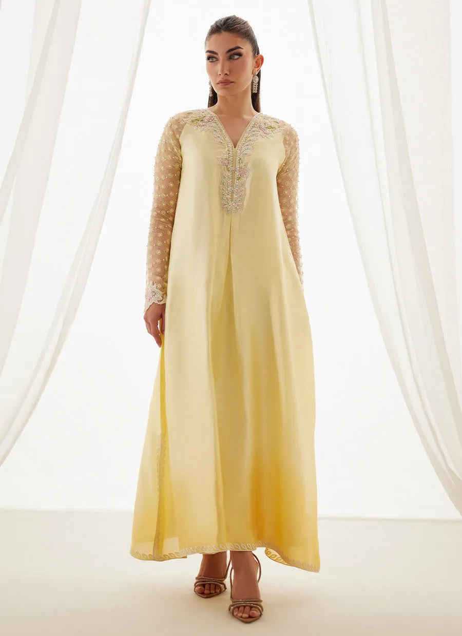 Inez Lemon Ombre Shirt | LUXE PRET' 25 | FARAH TALIB AZIZ