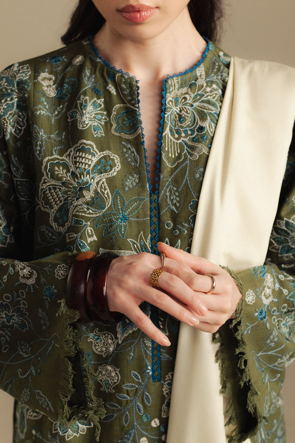 MIST-2B | Coco Winter Unstitched’25 | Zara Shahjahan