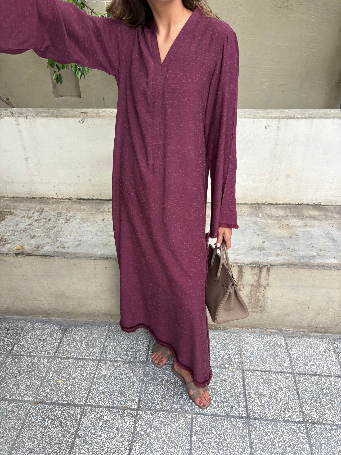 BURGUNDY DHAAGA SET | SAK ATELIER