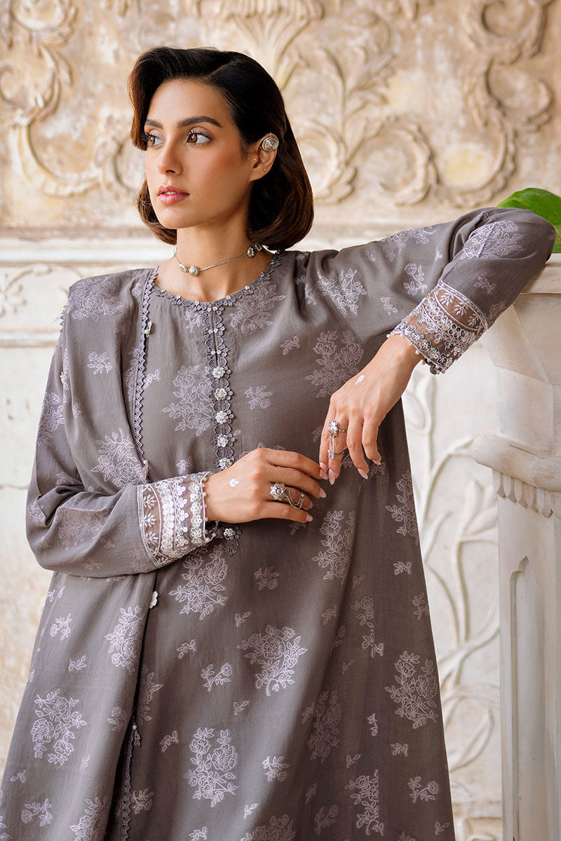 DESERT TAUPE-3PC JACQUARD SUIT | Cross Stitch
