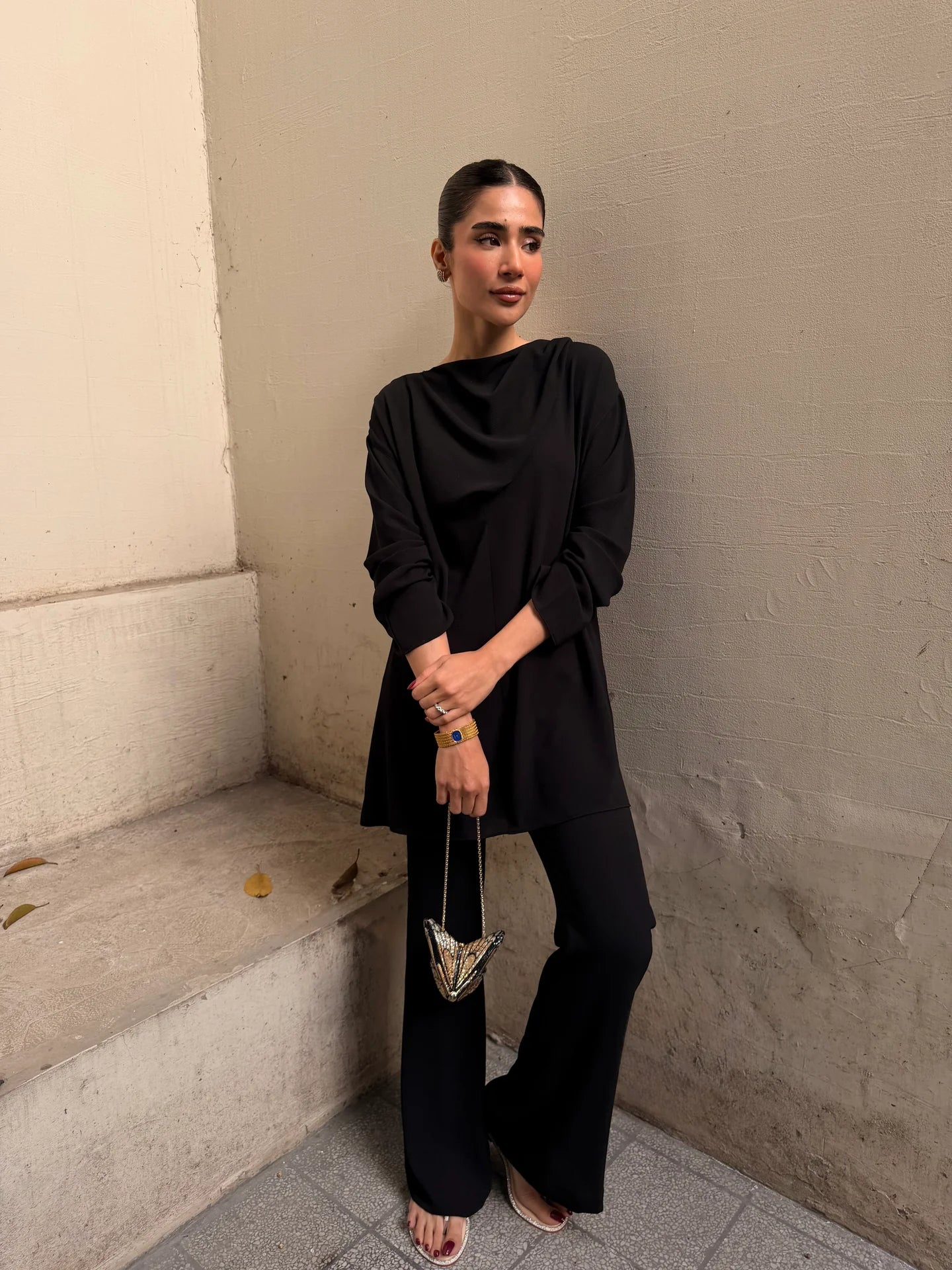 Black Audrey Set | SAK ATELIER