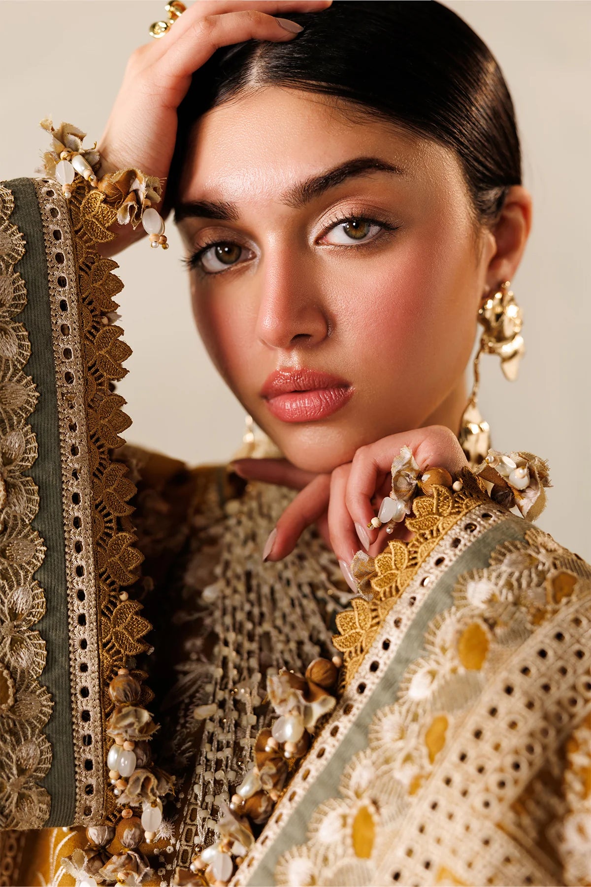 ELU26D07 | UNSTITCHED EID LAWN | Baroque