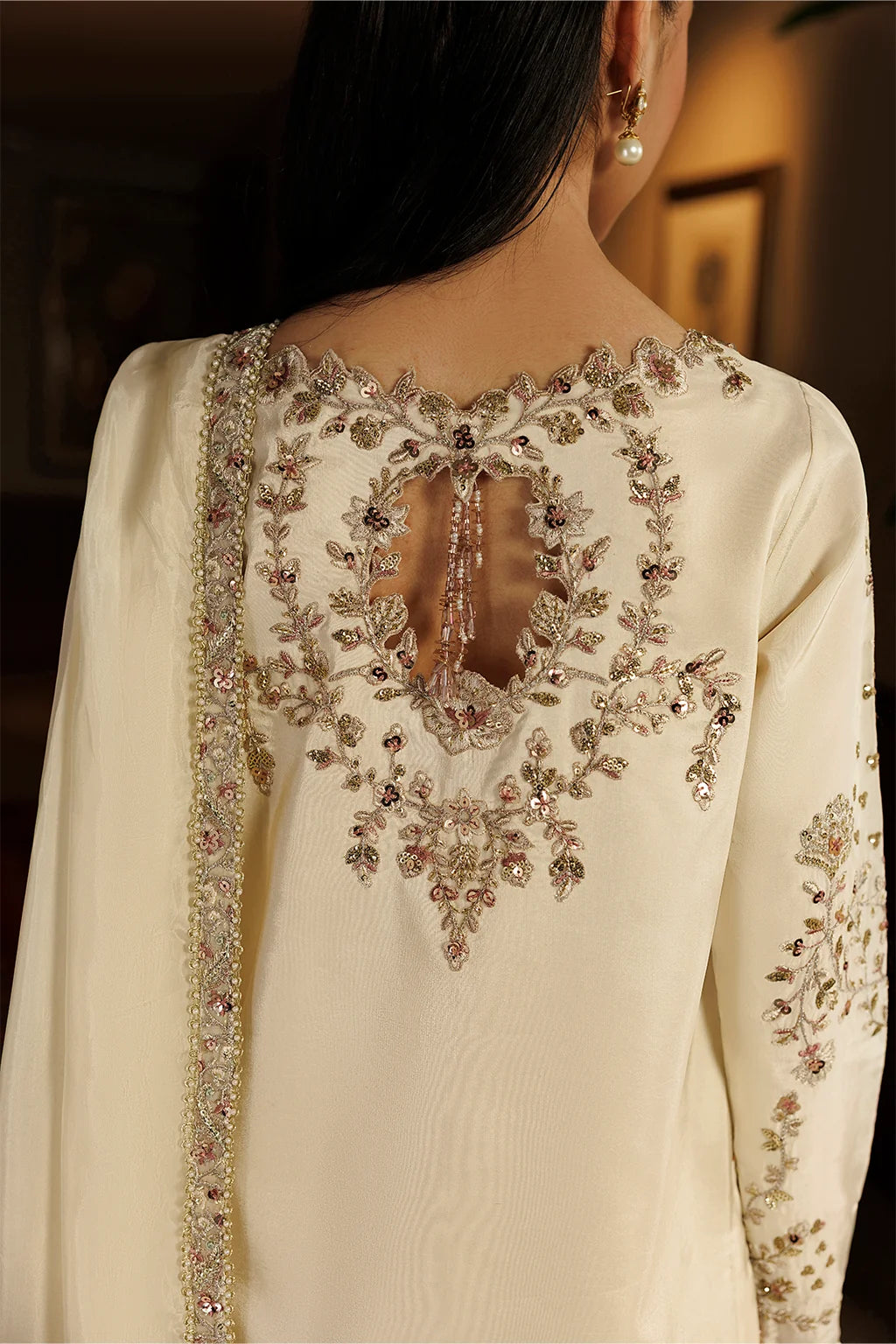 UE-720 Embroidered Ramen Silk | Festive Formals ‘26 | Iznik