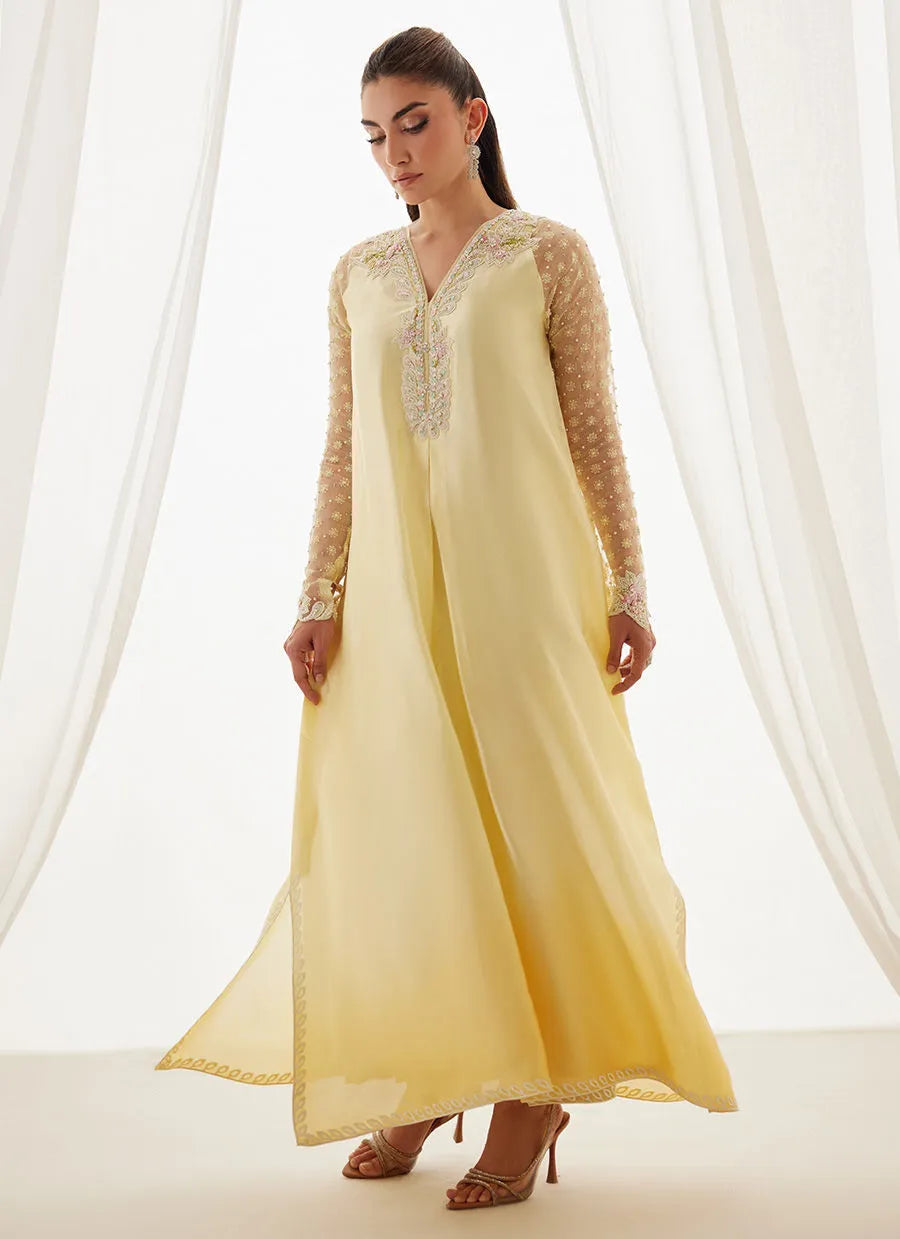 Inez Lemon Ombre Shirt | LUXE PRET' 25 | FARAH TALIB AZIZ