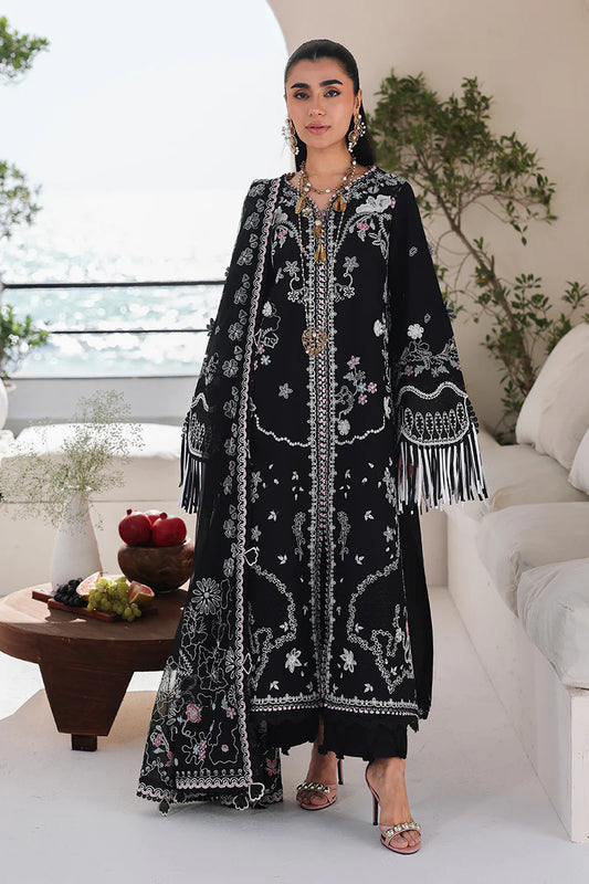 SA-02 LIANA | Qalamkar - Sahil Luxury Lawn’26