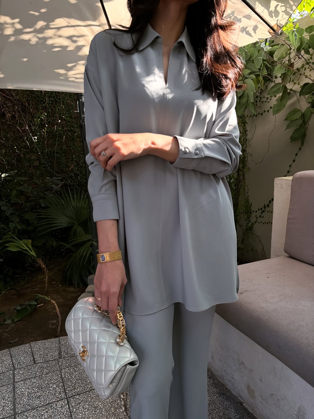 Soft Grey Porter Set | SAK ATELIER