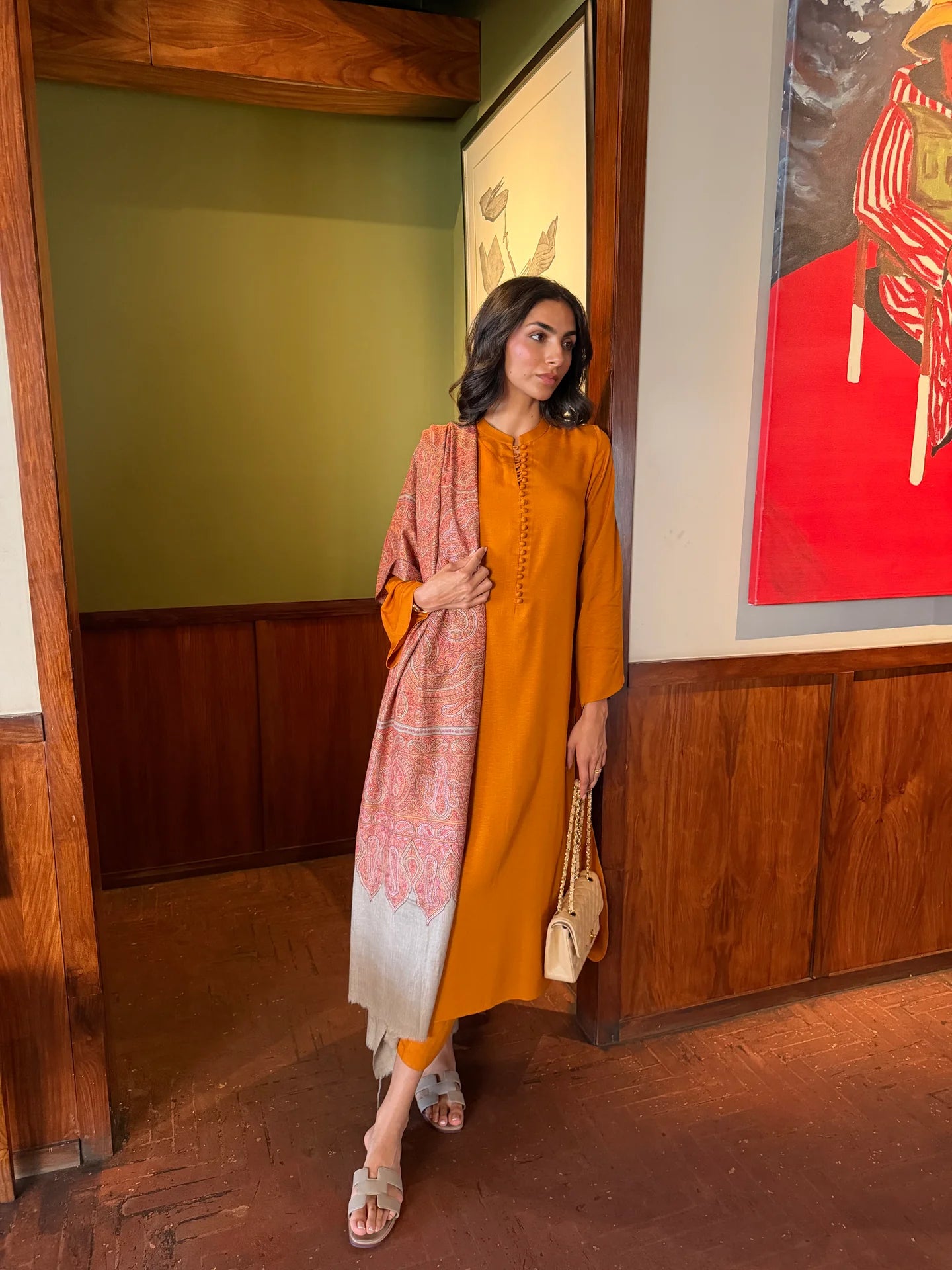 SPICED ORANGE ELLIE SET | NEW IN | Sak Atelier