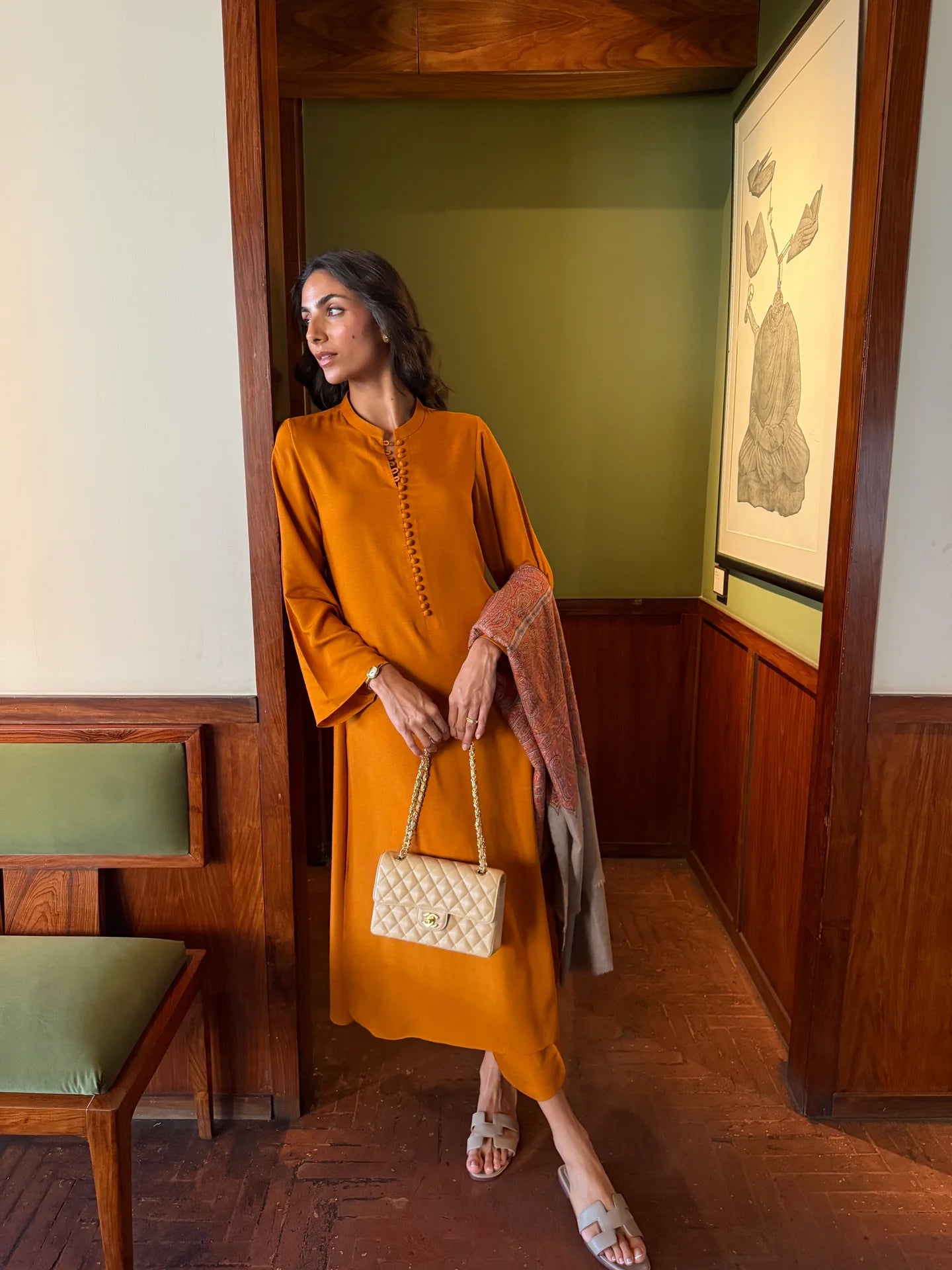 SPICED ORANGE ELLIE SET | NEW IN | Sak Atelier