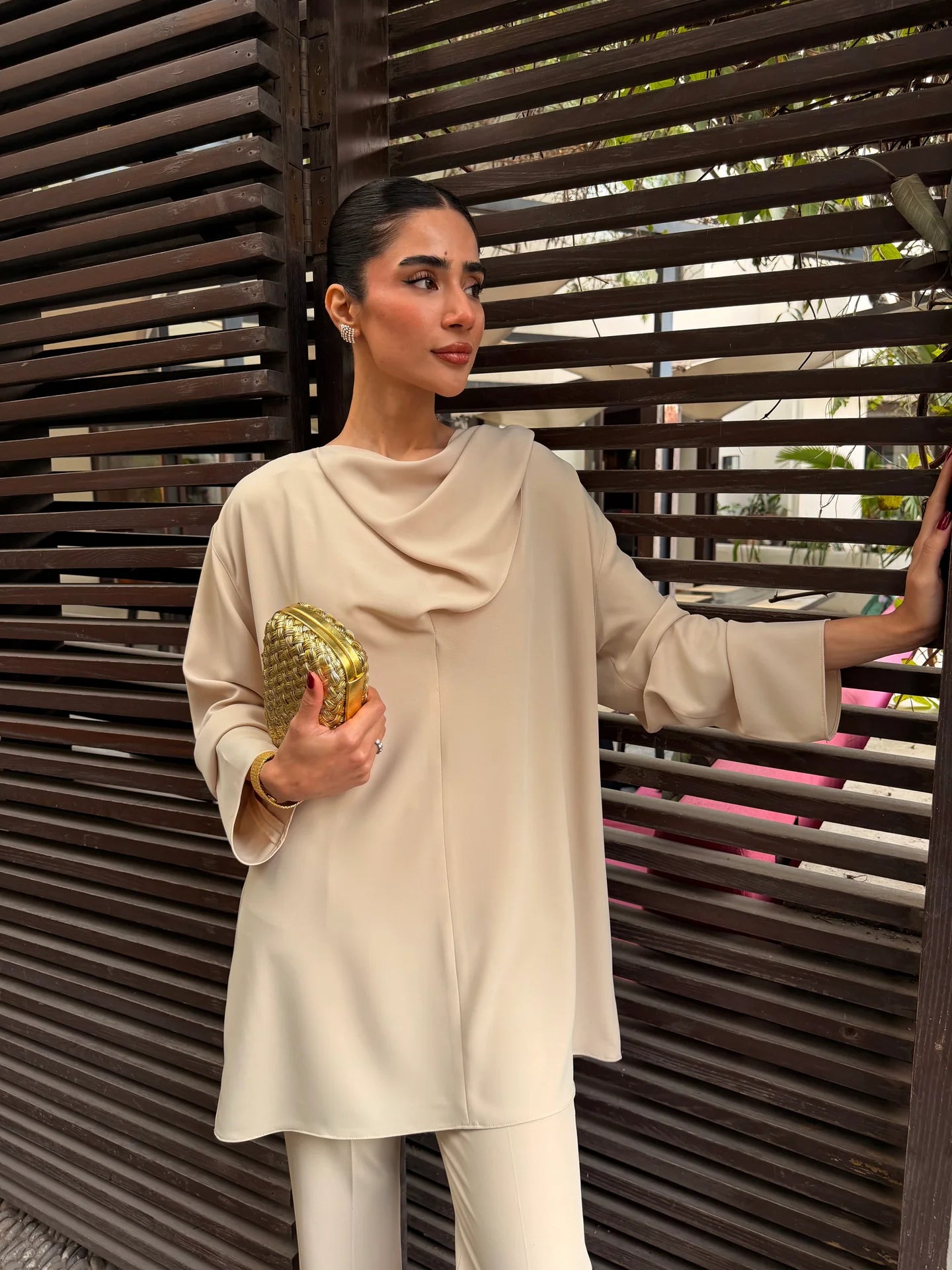 Beige Audrey Set | SAK ATELIER