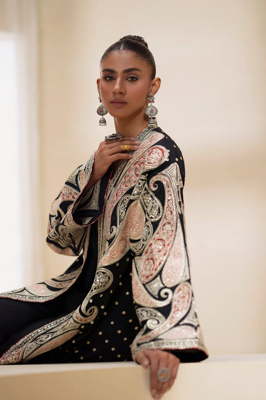 JET BLACK | E0937/104/902 | Winter Collection '25 | Ethnc