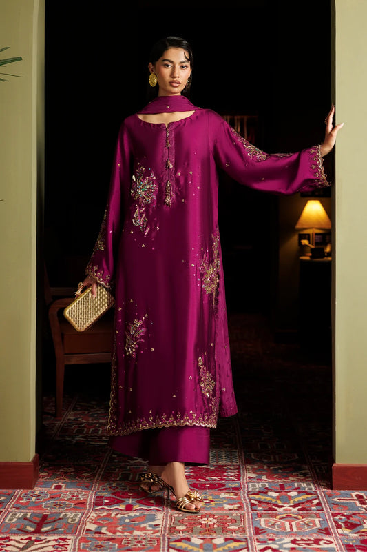 UE-722 Embroidered Ramen Silk | Festive Formals ‘26 | Iznik