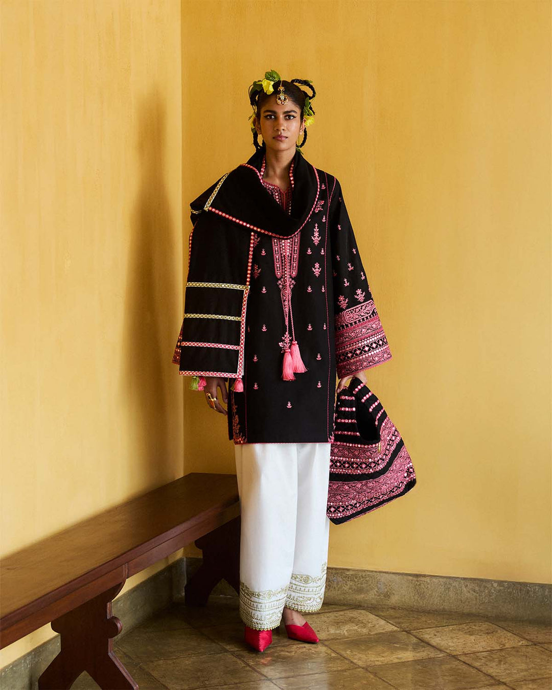 Surangi Scarf | Jugnu SS’25 EID Pret’25 (RTS)